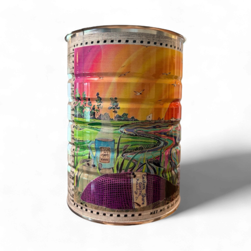 ESCR Beaded Tin Coffee Can - Image 3